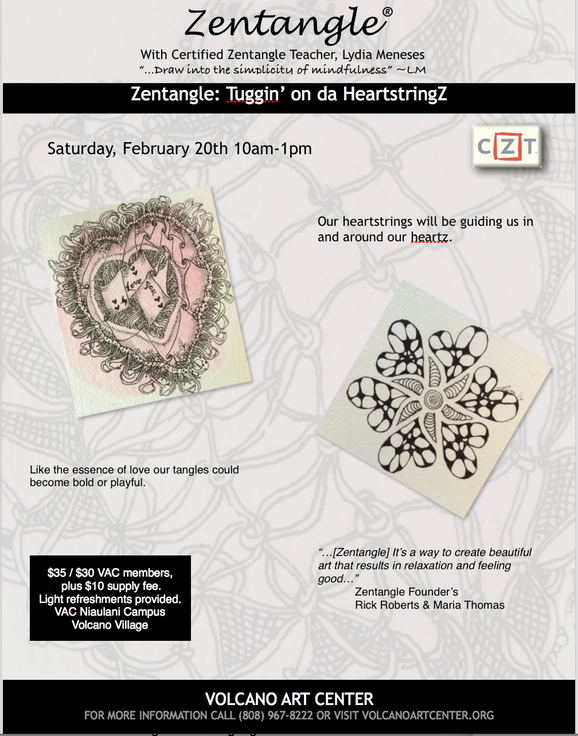 New Workshop: Learn to Zentangle! – Compass Homeschool Classes