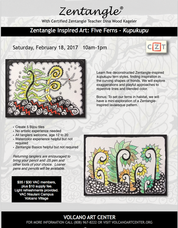 New Workshop: Learn to Zentangle! – Compass Homeschool Classes