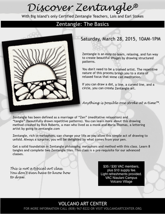 Zentangle Basics Flyer 3:28:15 O9